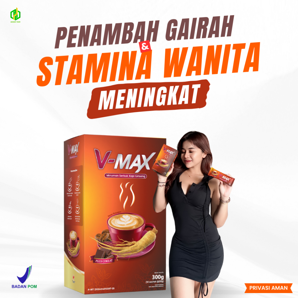 

Vmax Minuman Cokelat Penambah Garirah Wanitaa Bpom