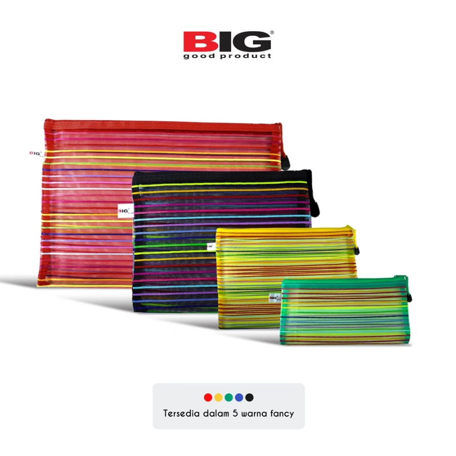 

BIG - Pocket File Zipper Folder File Map Jaring PO-9002