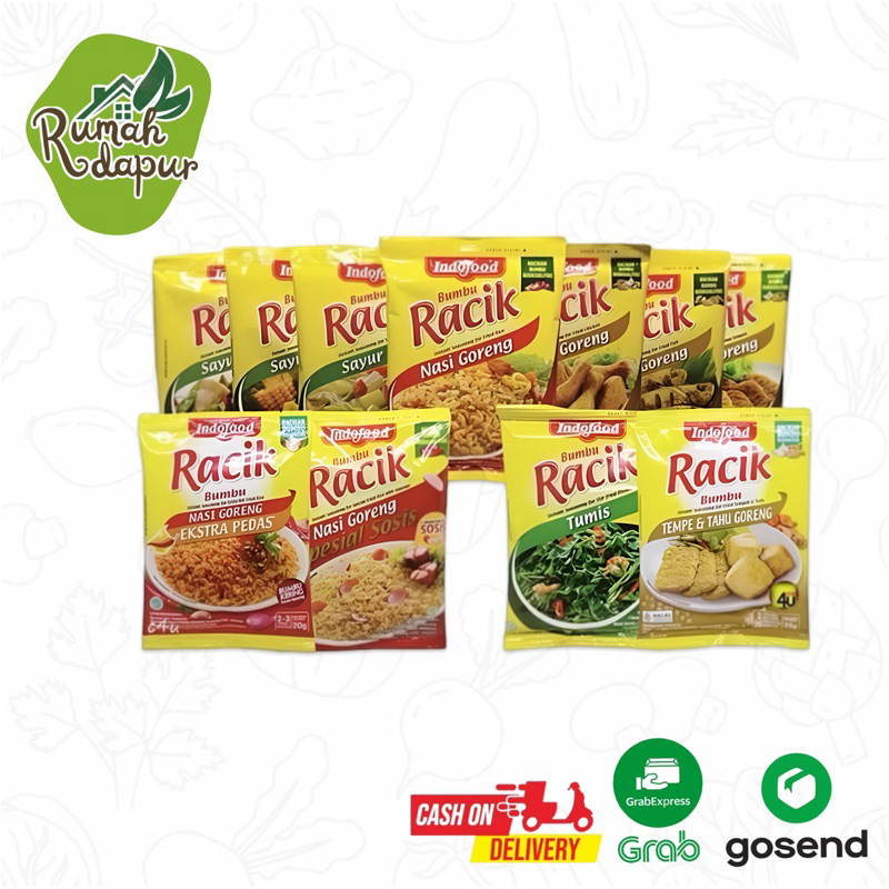 

Bumbu Racik Instan Nasi Goreng Ayam Goreng Sop Tempe All Varian