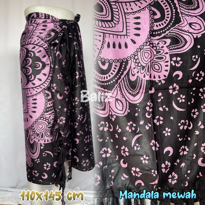 Kain Bali Pantai - Pantai - KainKain Bali Bali Motif Batik Relief Standar - Sarung Pantai AksaBaliz1