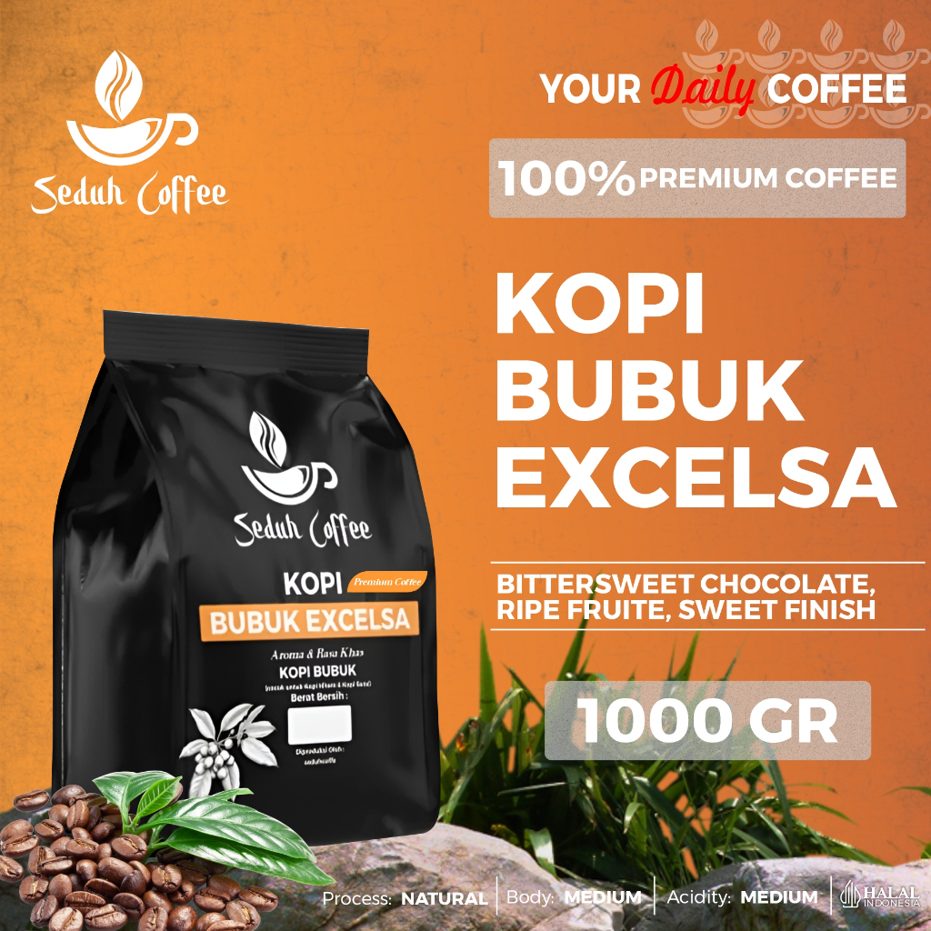 

SEDUH- Bubuk Kopi Bubuk Excelsa Aroma & Rasa Khas