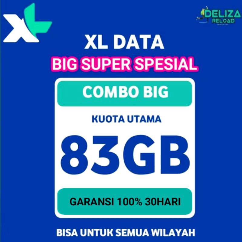 Paket Data XL Combo 77GB Garansi 30hari | XL AKRAB