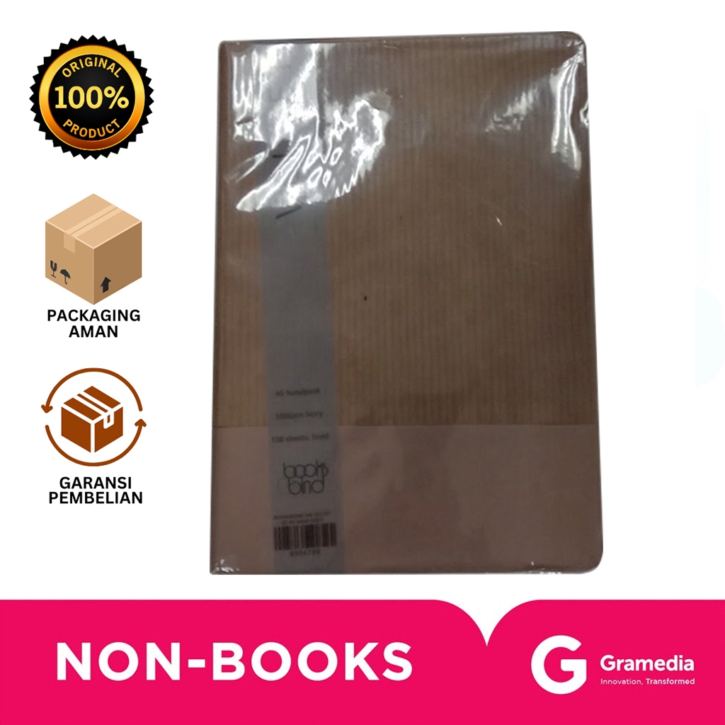

Gramedia Bali - BOOKS&BIND NB VELVET SC A5 SAND GREY