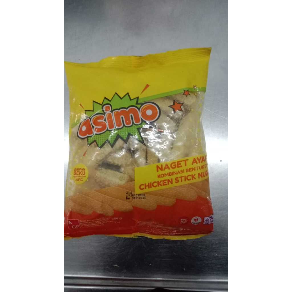 

Asimo Nugget Chicken Stick 250 GR
