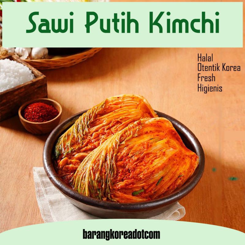 

Kimchi Sawi Putih Halal