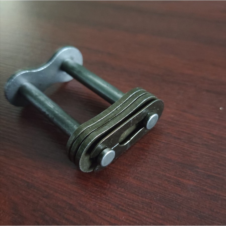 CONNECTING LINK RS 100 - 2 DOUBLE SAMBUNGAN RANTAI CONN LINK CL RS-100-2 CL RS 100 2 Connecting Link