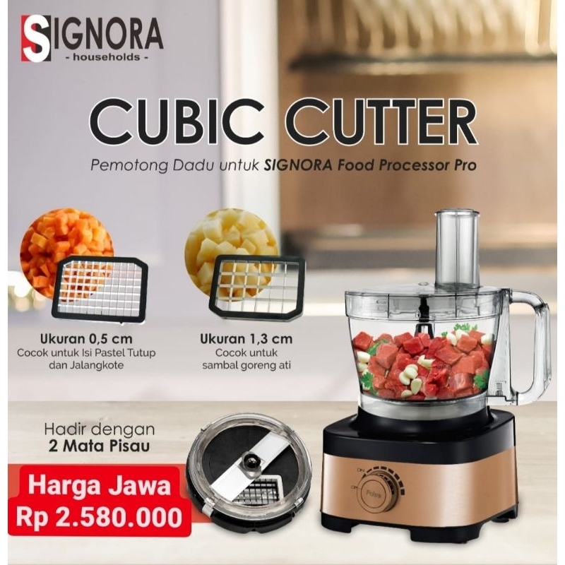 Signora Food Processor (2 cubic cutter)