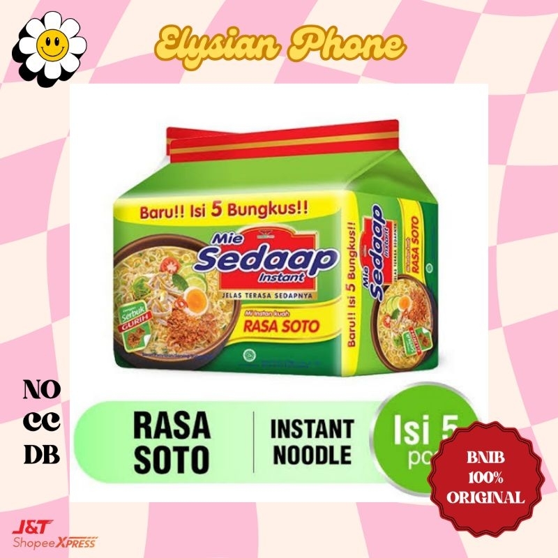 

Mie Sedaap Soto isi 5 pcs