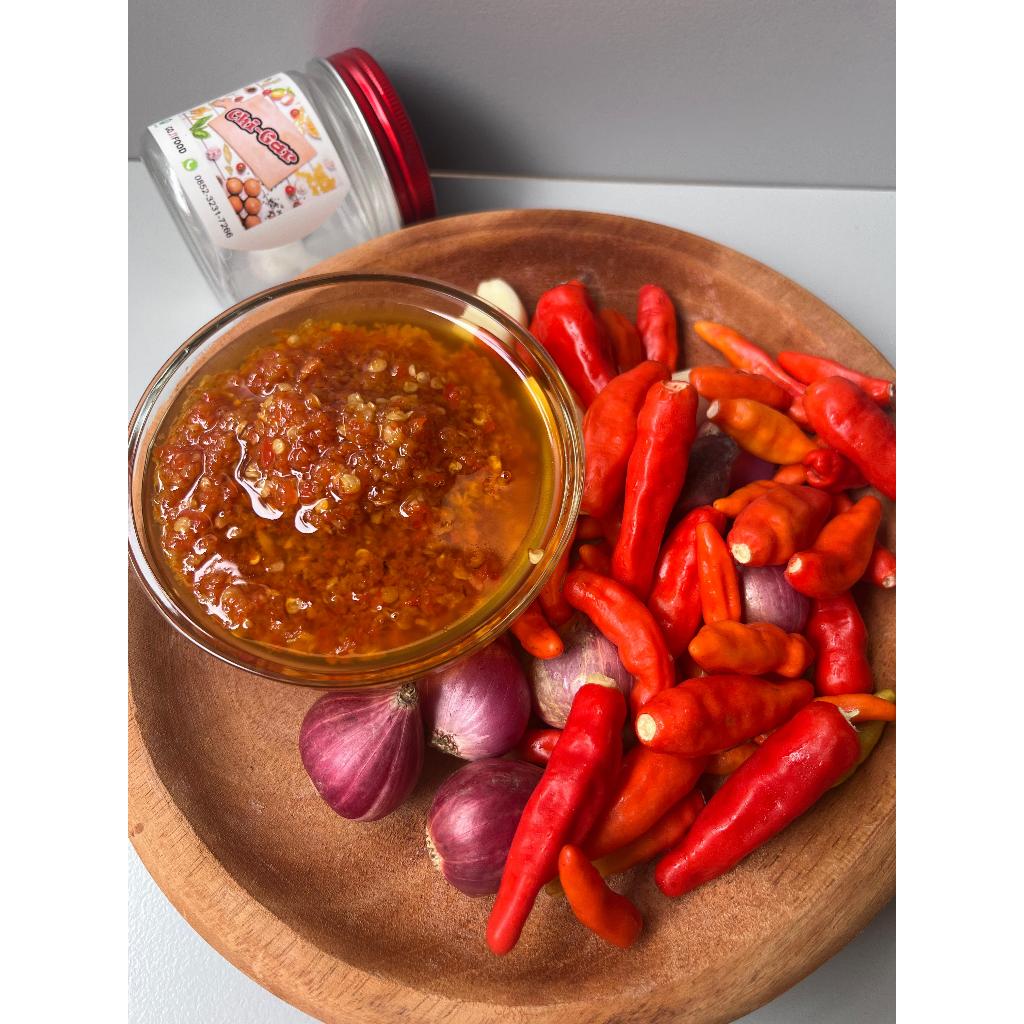 

Sambal Bawang Chi-gar pedas otentik 100 gr - Tanpa Pengawet - Food, sambal kemasan