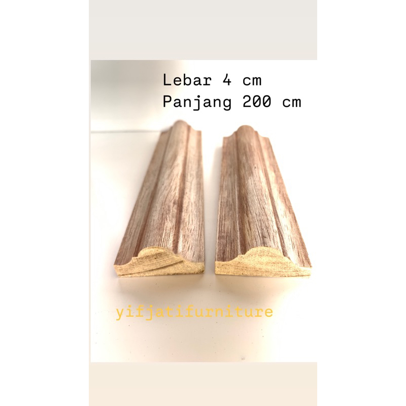 Lis kayu wall moulding 2 Meter