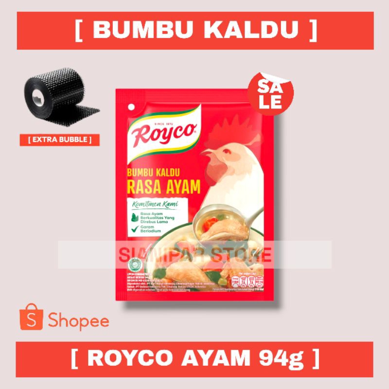 

ROYCO BUMBU KALDU AYAM PCK 100/94g