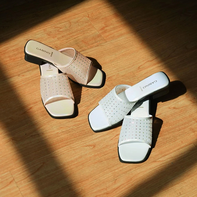 Gabino Sandal Wanita Heels Slip On Casual Zega