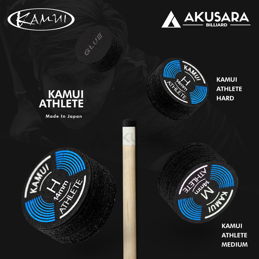 Tip Stik Billiard Kamui Athlete Play Tip