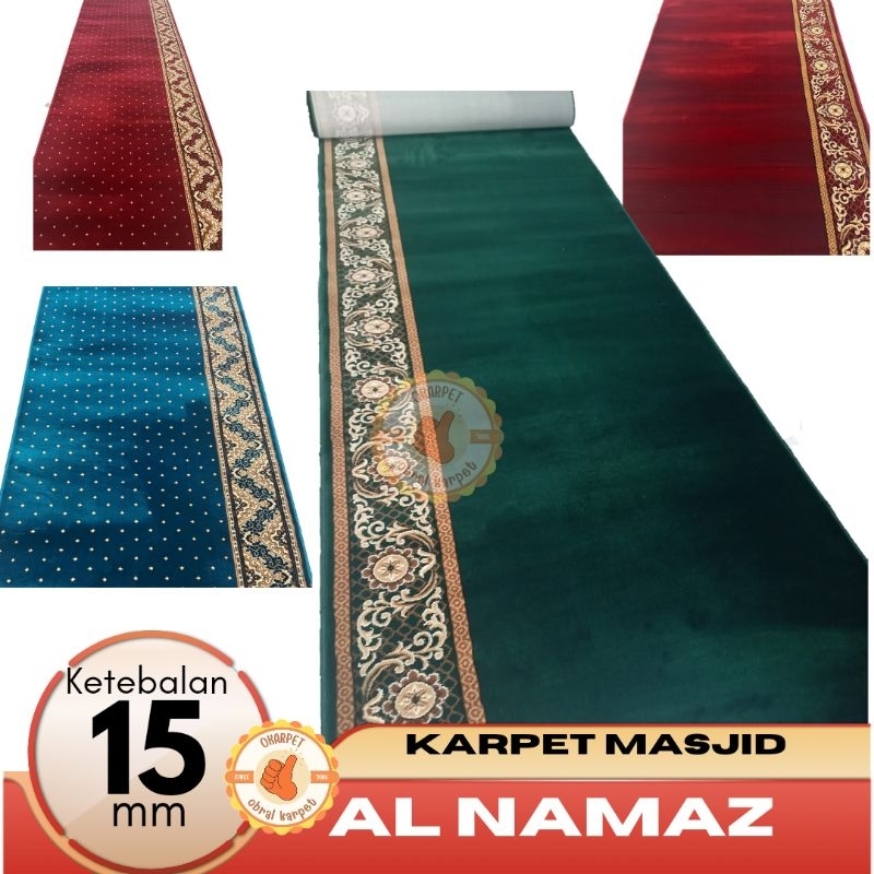 Karpet Masjid Al Namaz Meteran Tebal 15mm