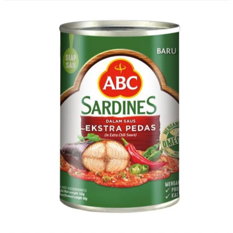 

ABC Sardines Exstra Pedas