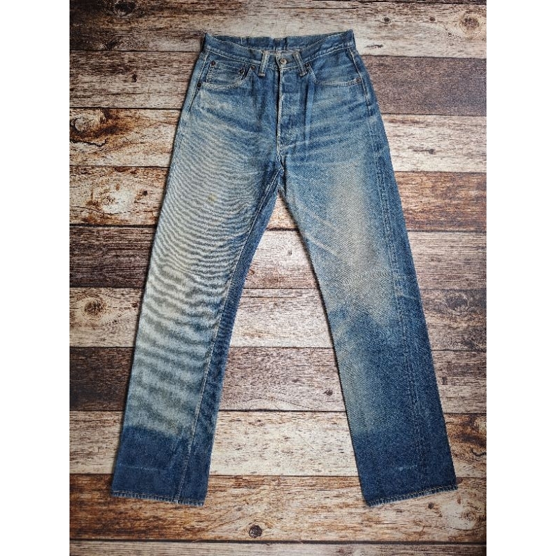 celana denim selvedge vintage warehouse co 1001xx 15th anniversary RARE not oldblue mischief denime 
