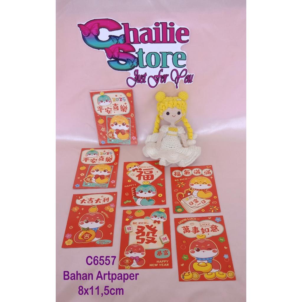 

Angpao Imlek Shio Ular C6557 - Angpau Imlek