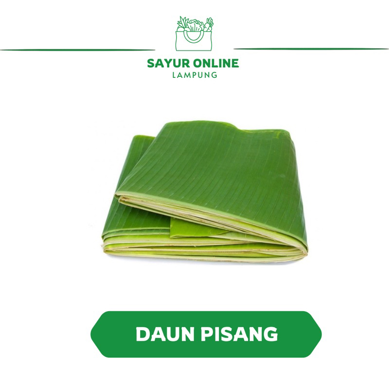 

Daun Pisang Segar -Sayur Online Lampung