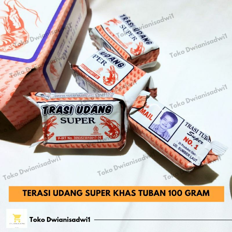 

Terasi Udang Super Haji Ismail Khas Tuban 100 Gram