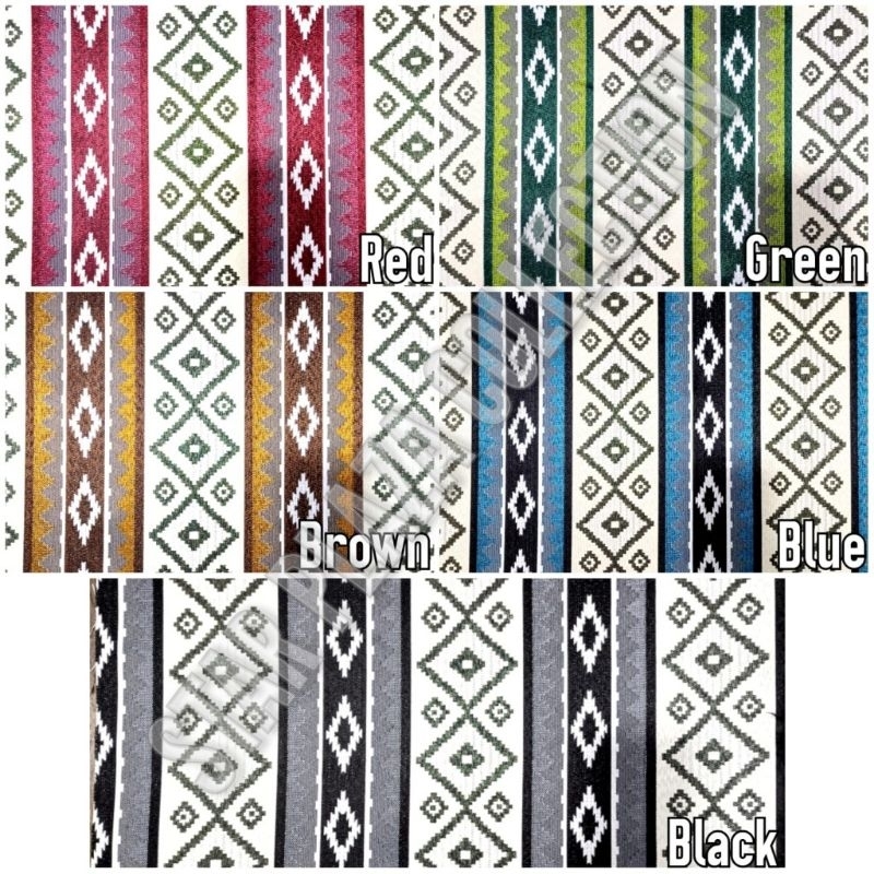 Bahan Kain Kanvas Premium Meubel Sofa Lesehan / Jok / Kursi Motif Batik Arab Klasik - Inka