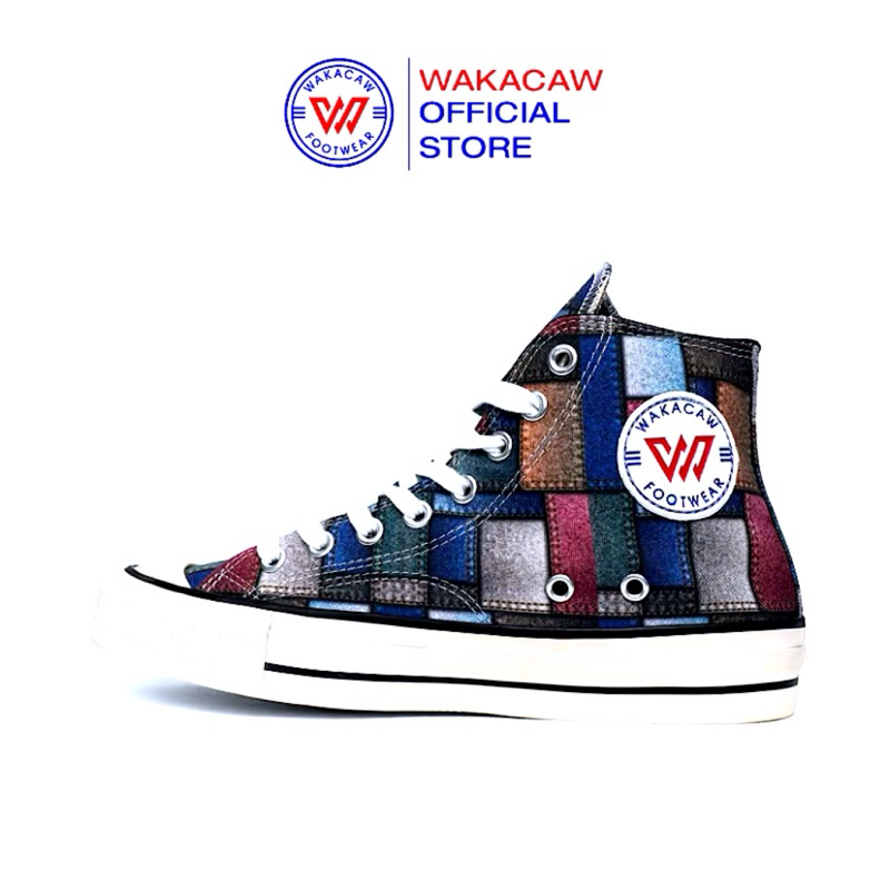 SEPATU WAKACAW X KECOT NEW SERIES BLACK HI ORIGINAL INDONESIA