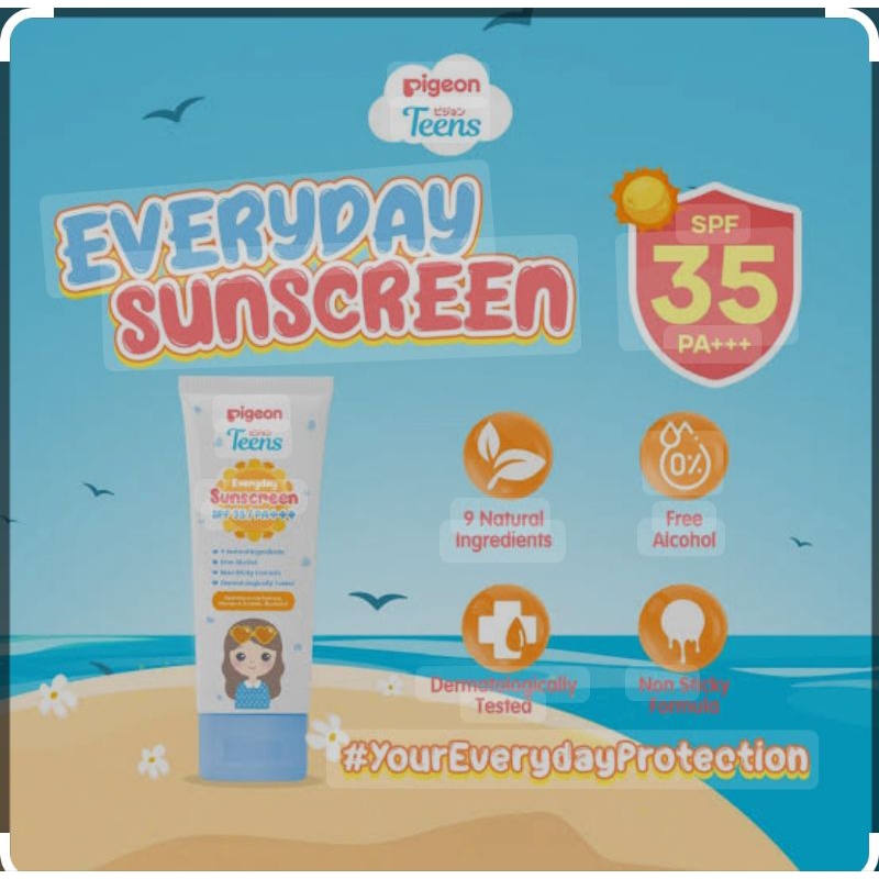 sunscreen pigeon