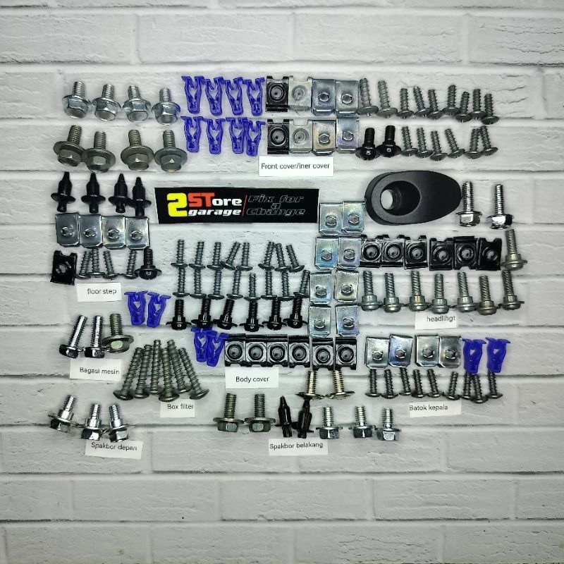 baut Honda Vario 125 LED  lengkap / baut fullbody Vario 150 LED