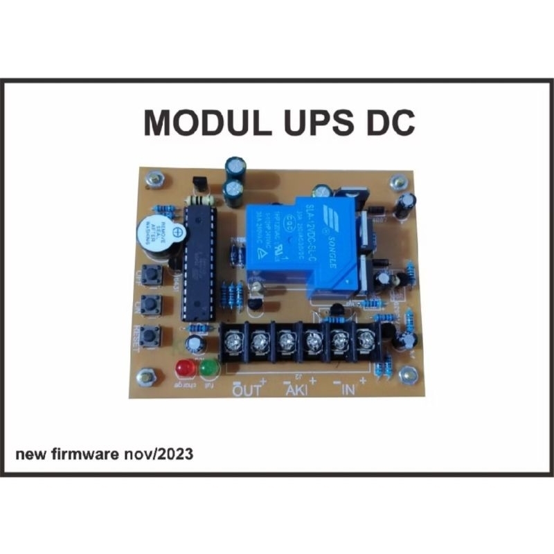 UPS FULL DC + CHARGER 2 A anti jeda