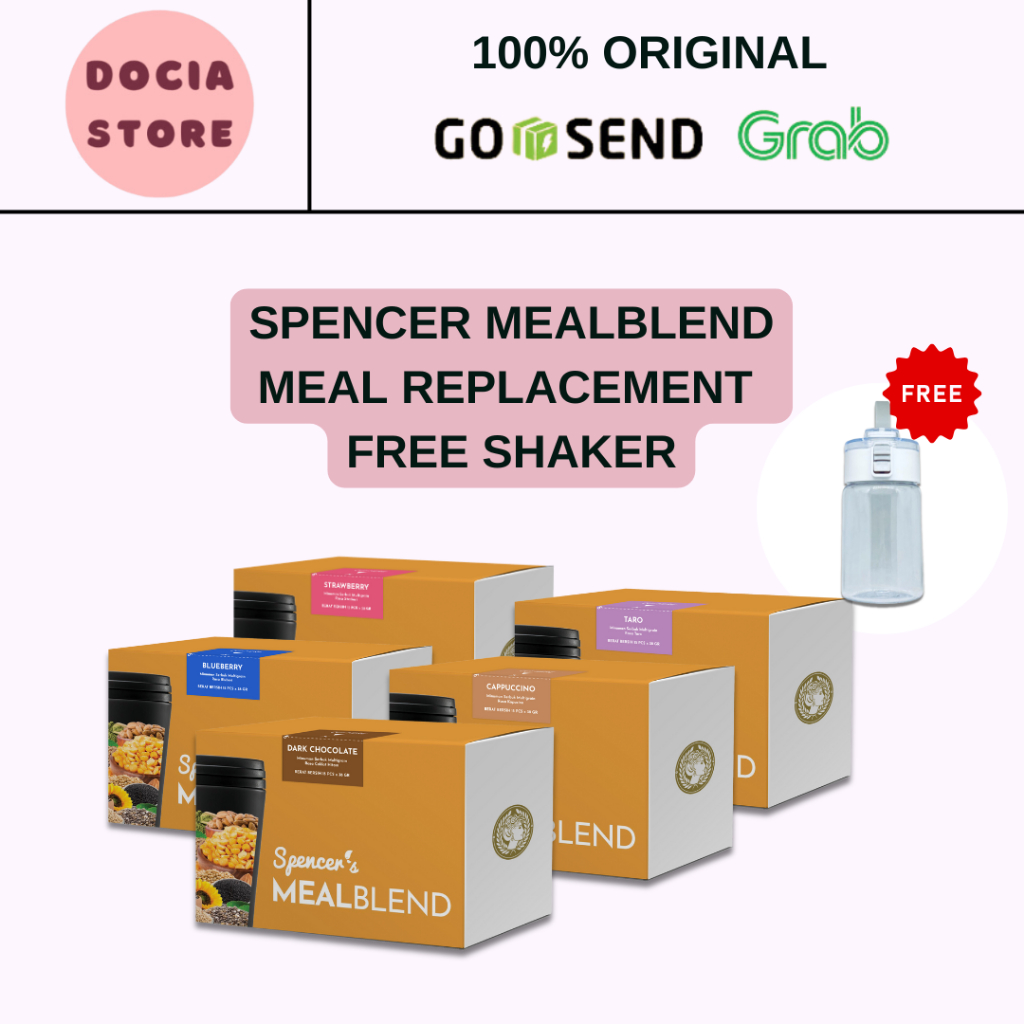 

DOCIA STORE | Multigrain SPENCER'S MealBlend - Meal Replacement Solusi Langsing Sehat FREE SHAKER