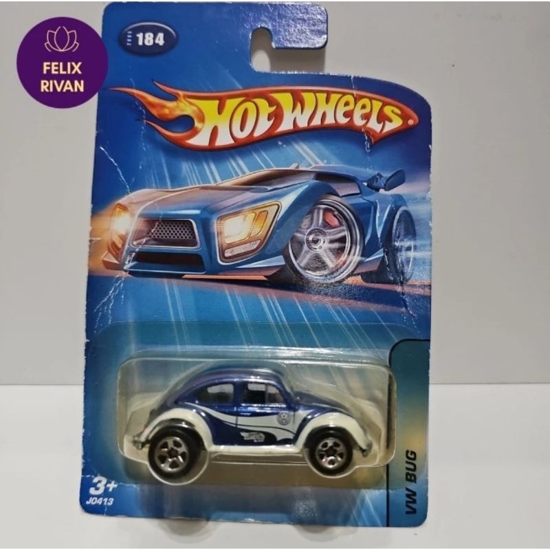 Hot Wheels Volkswagen VW Bug Blue White