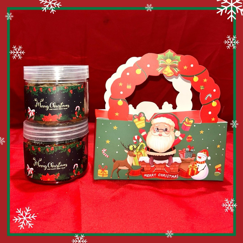 

HAMPERS NATAL / KUE KERING NATAL 2 TOPLES