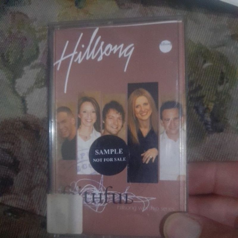 kaset pita rohani hillsong faithfull ada cap perpustakaan (K982)