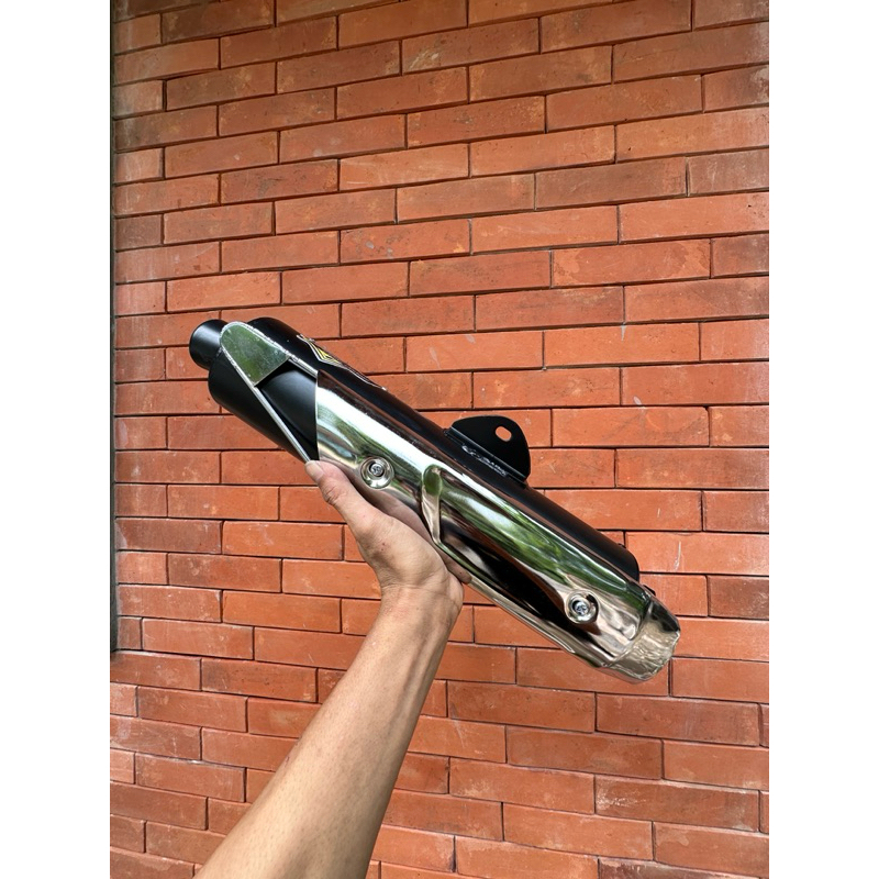 NEW SELINCER KNALPOT SCORPIO BEDELAN ORIGINAL NS-PRO RACING