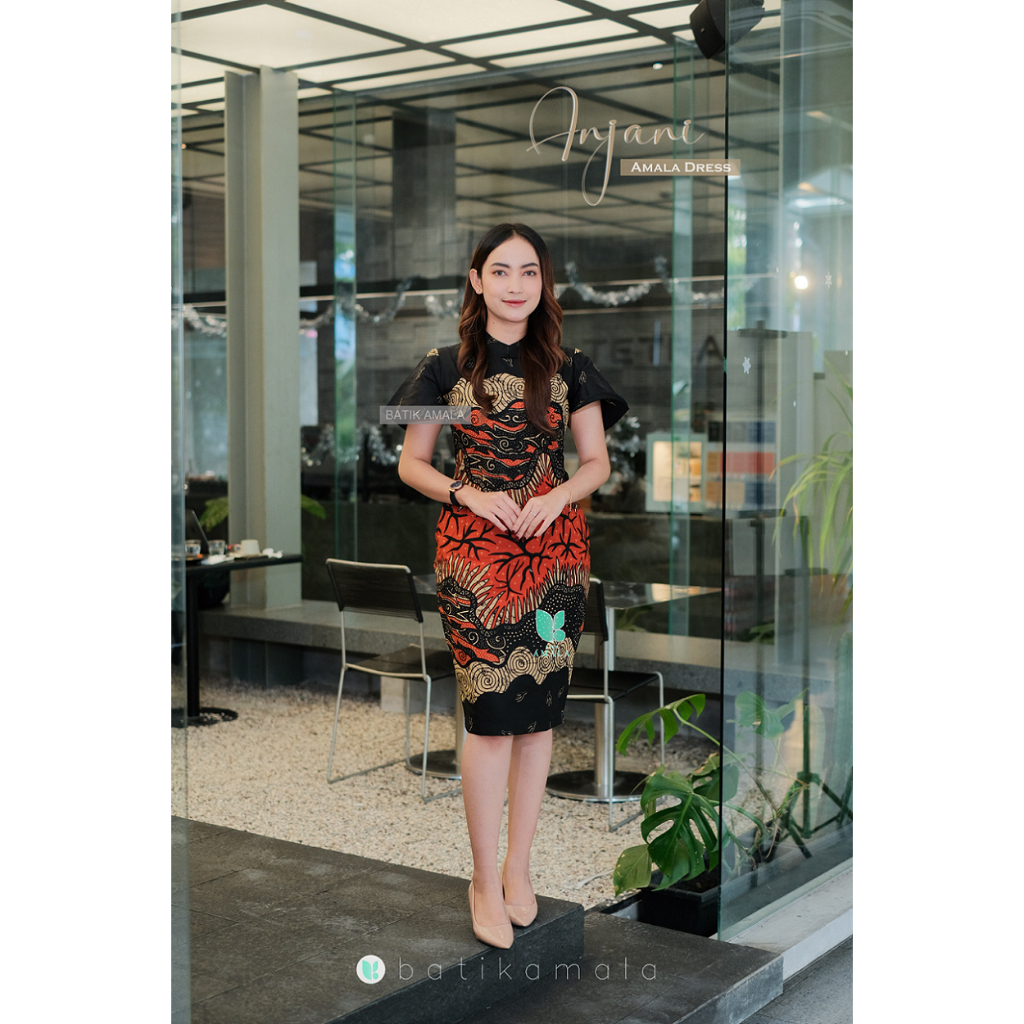 Amala Premium Batik Wanita Anjani Dress