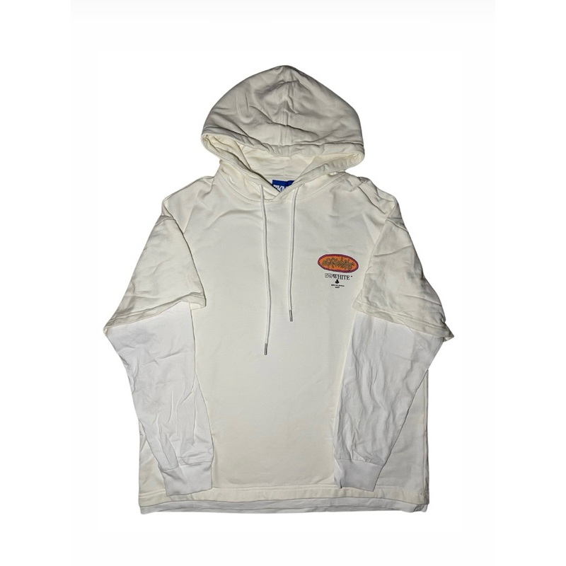 Oversized Faux Layered Hoodie Vintage Streetwear Trendy XXL