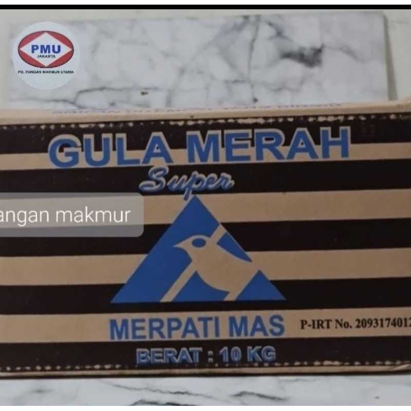 

gula merah kuning cap merpati mas 10 kg