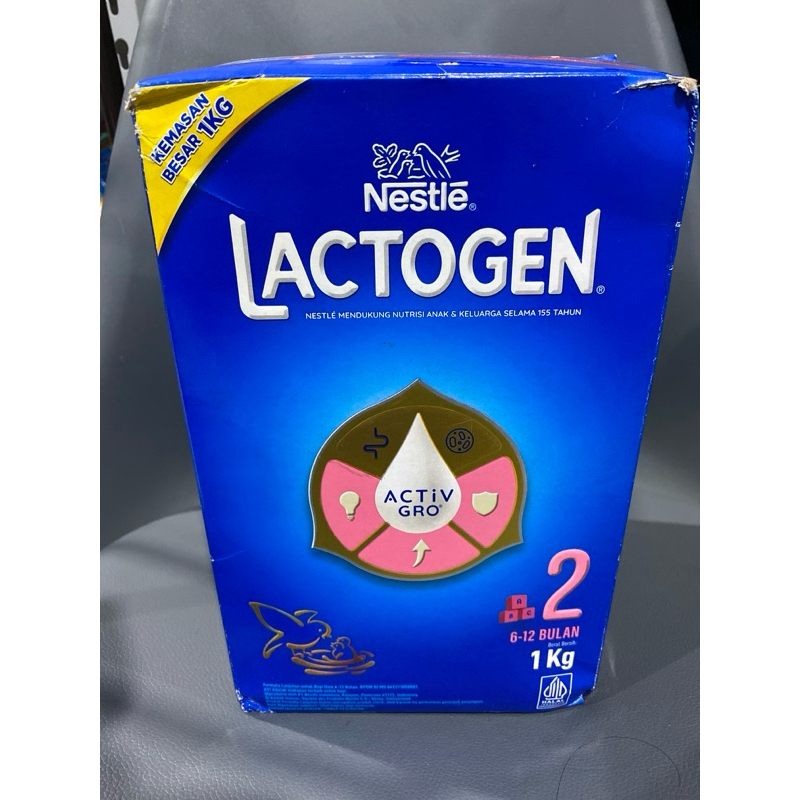 

Nestle LACTOGEN PRO 6-12 Bulan ACTiVGRO Susu Formula Original 1000gr