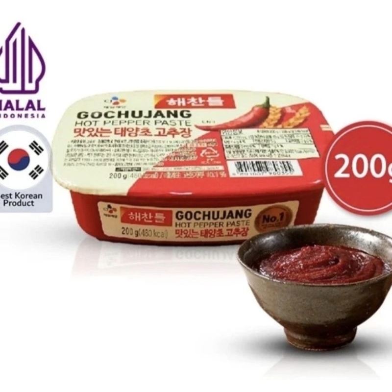 

GOCHUJANG Korea Sambel Saos Pedas Halal MUI Khas Korea 200gr