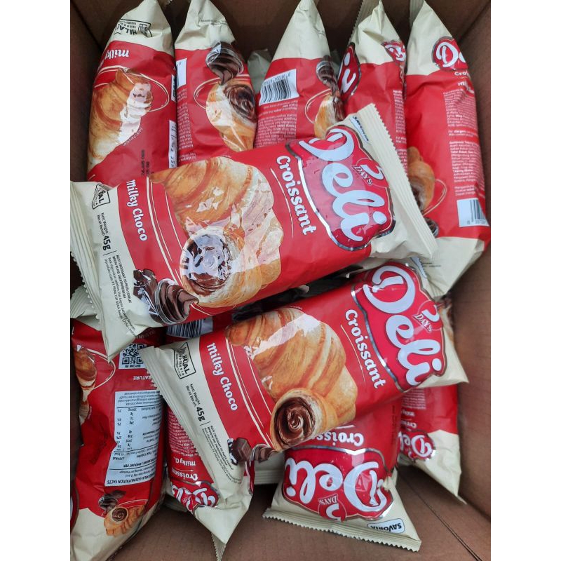 

Deli croissant coklat 45gr