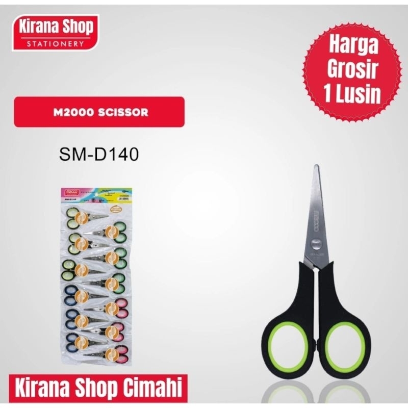 

Grosir Gunting Kertas SM-D140 isi 12 Pcs (1 Lusin)SMD140GT12