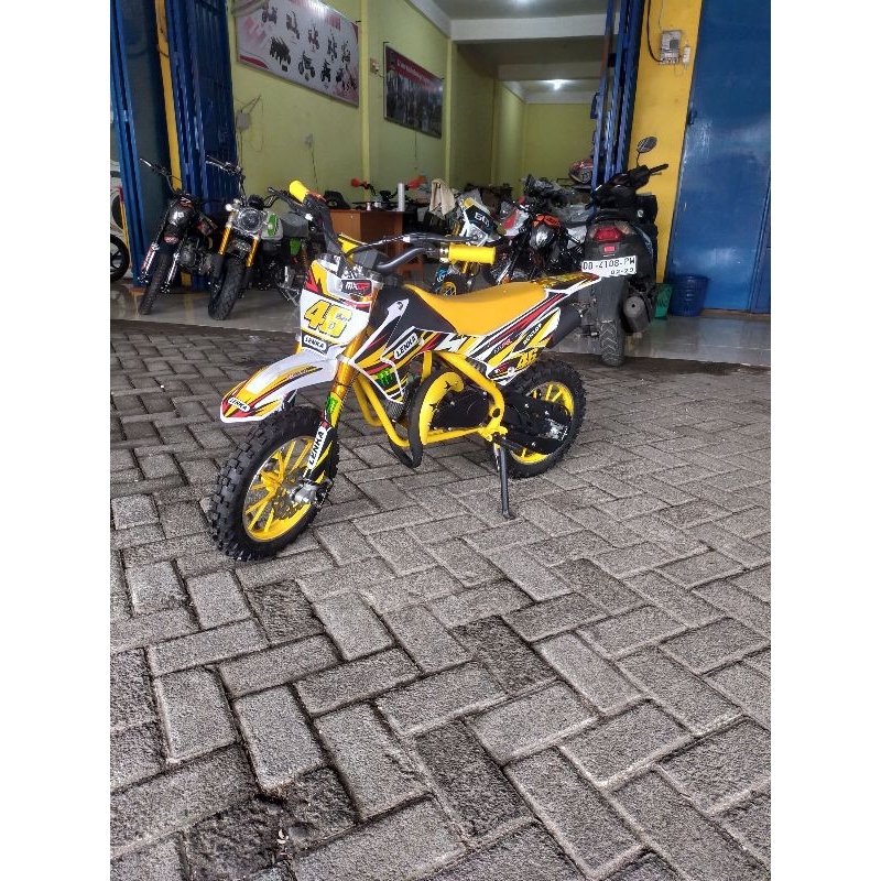 trail mini lenka MC46 stater tarikan