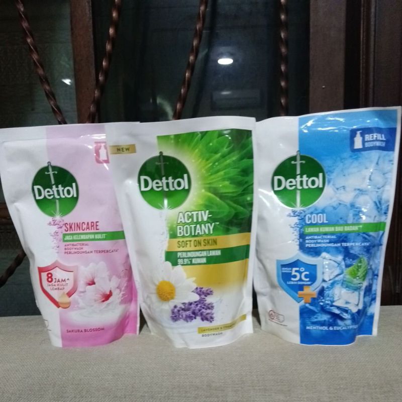 Dettol Bodywash Cair Refil 370ml