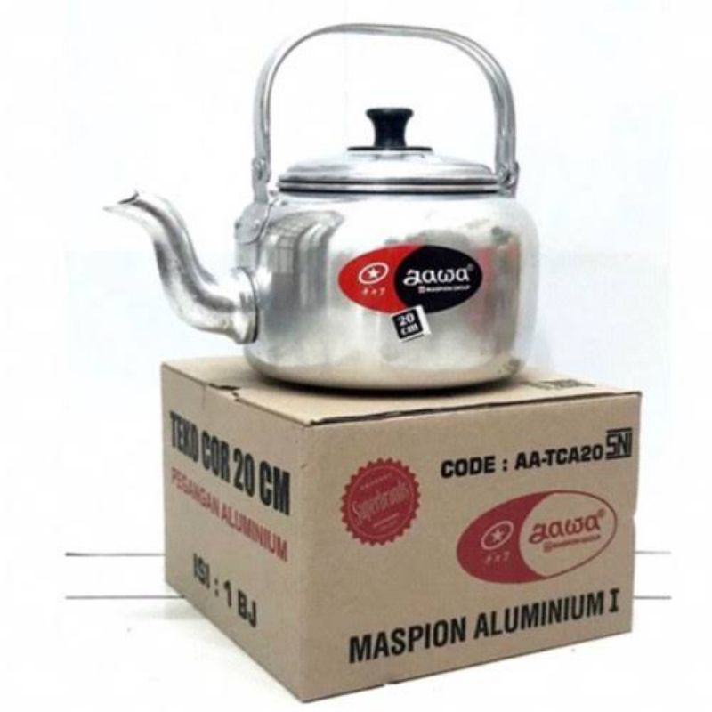 Teko Super Jawa Teko air ceret maspion aluminum 20cm 22cm