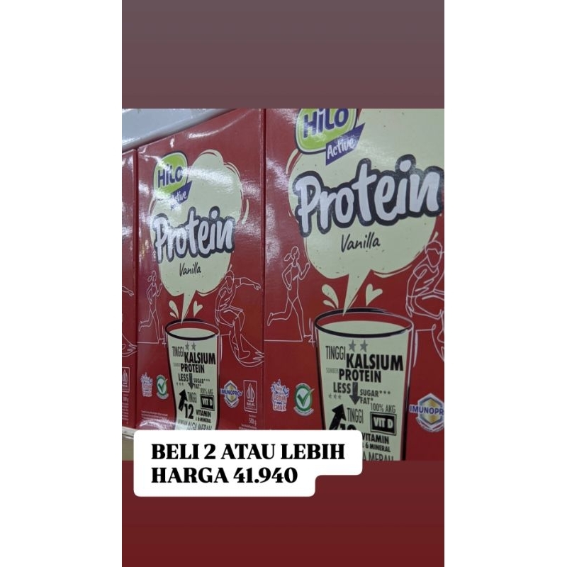 

HILO Active 200 Gram Varian Vanilla || Susu Hilo Active Rasa Vanilla || Susu Hilo Rasa Vanilla || Susu Bubuk || Susu Tinggi Protein || Susu Rasa Vanilla || Susu Hilo 200 Gram || Susu Hilo Active || Hilo || Hilo Active || Susu Hilo Active Rasa Vanilla