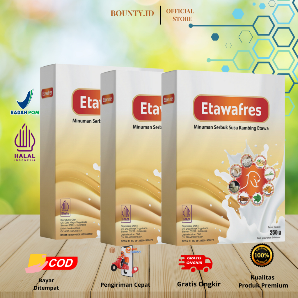

ETAWAFRES PAKET BELI 3 FREE 1 250gr 100% ORIGINAL 2 BOX BONUS 1 BOX