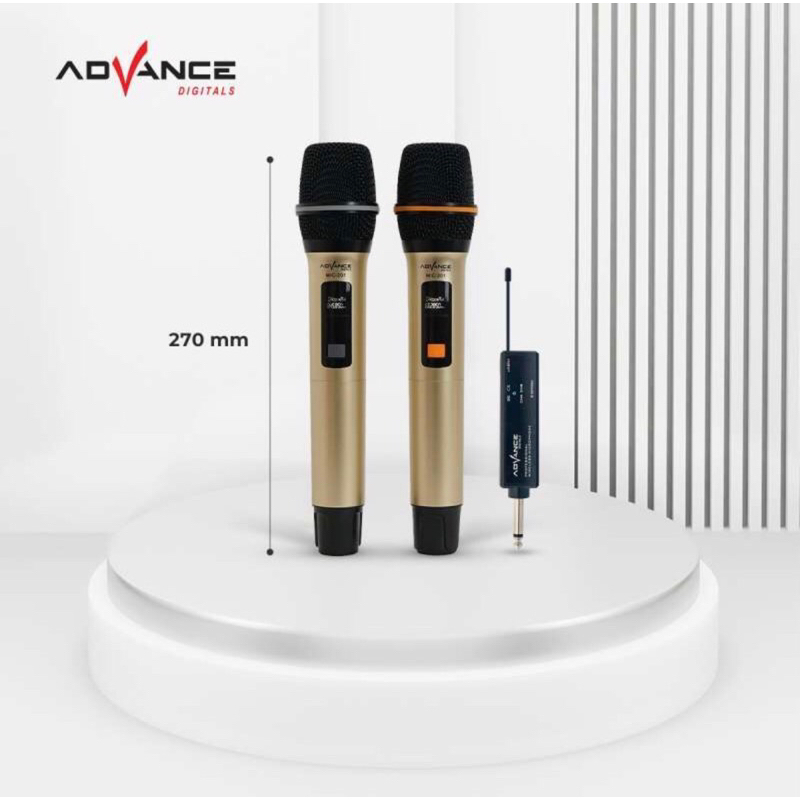 Advance Microphone Wireless MIC 102 / MIC 103 / MIC 206 / MIC 201 Original