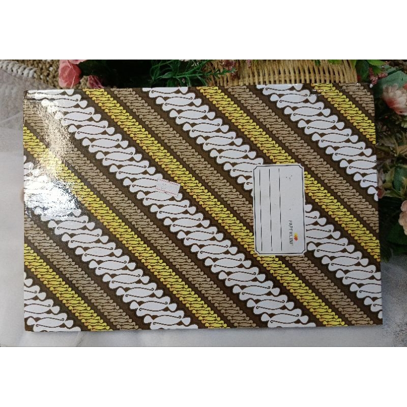 

buku batik jumbo ukuran kertas folio