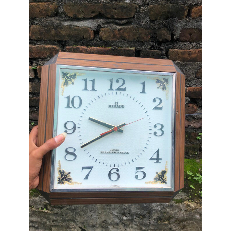 jam dinding jadul mirado antik