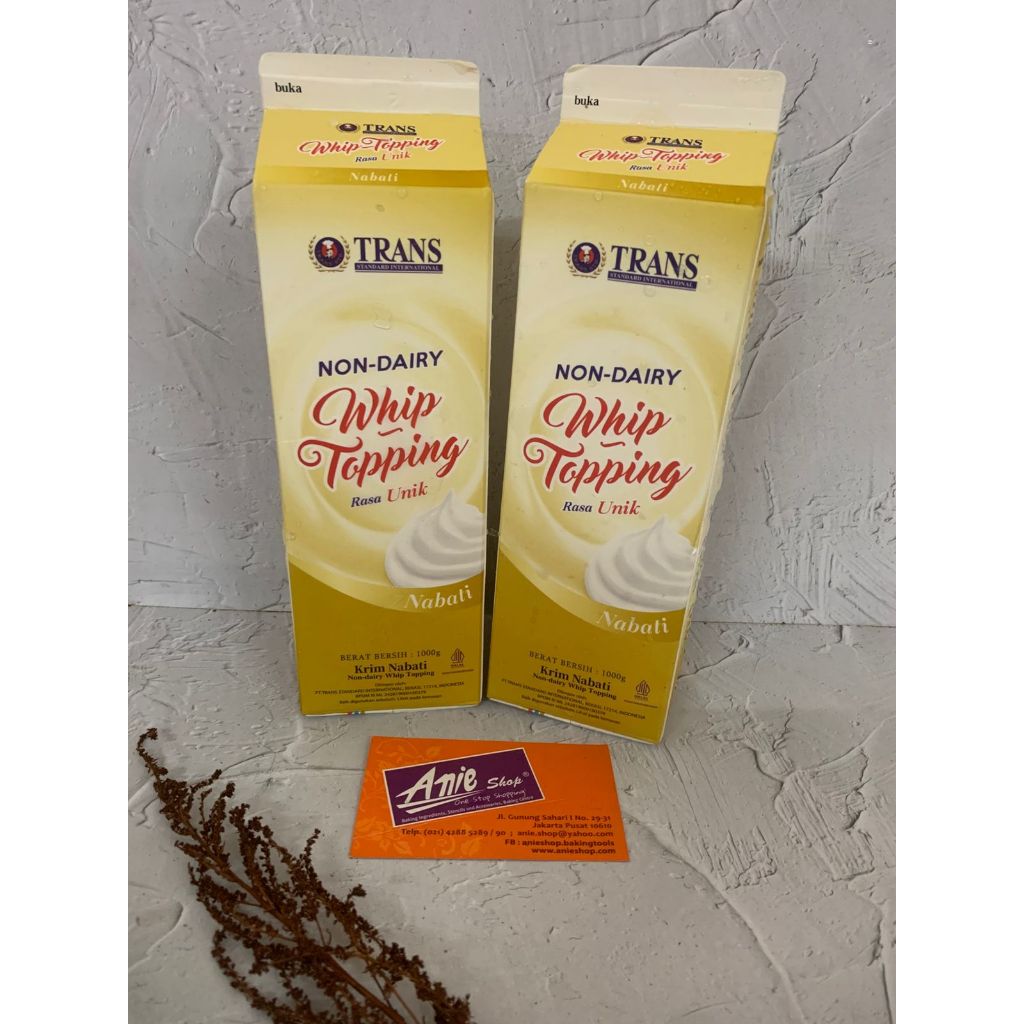 Trans Whipping Cream Gold 1 liter/krim nabati cair trans gold 1 liter