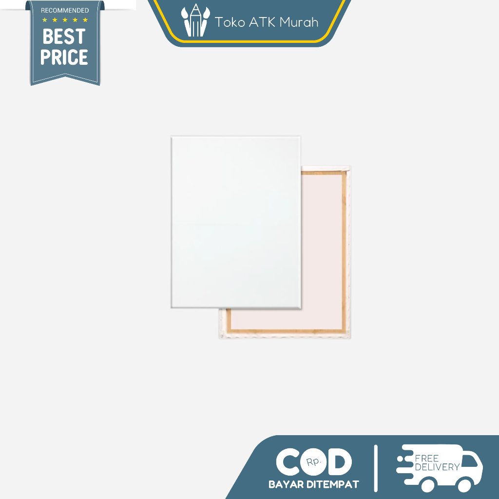 

RK Kanvas Lukis Basic Persegi 40 x 50 cm - Canvas Board